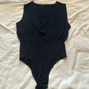 BLACK SHEIN BODYSUIT LARGE